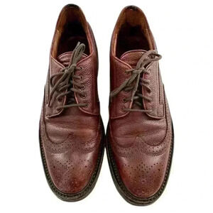 Rag and bone Spencer shoe sz 42 9 brown Italian leather wingtip oxfords Academia